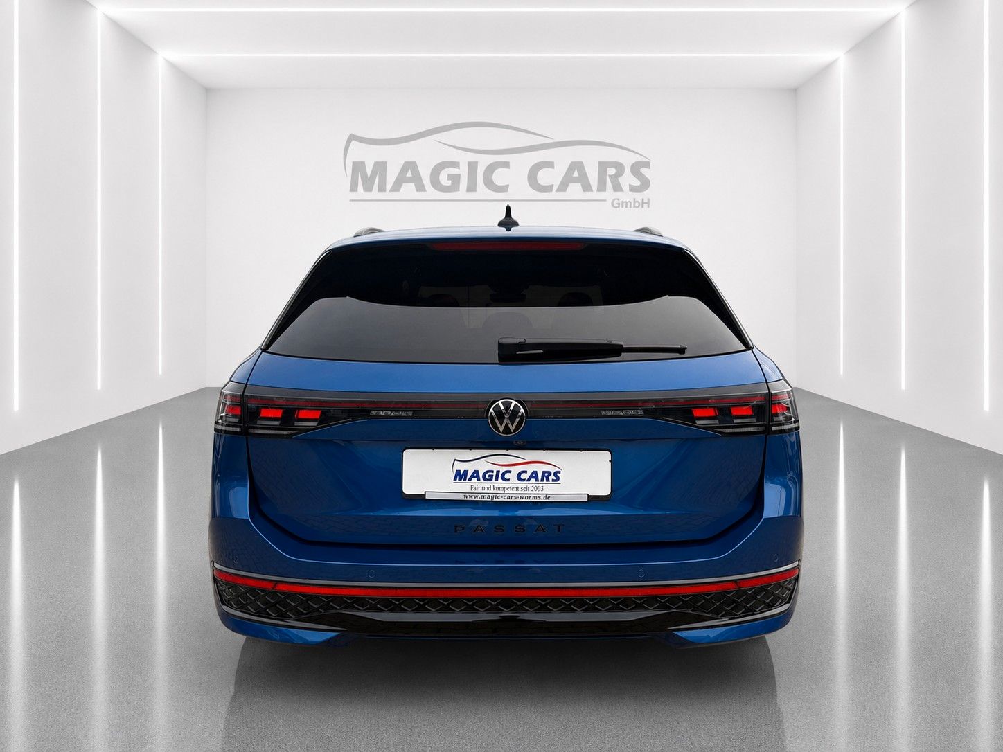 Fahrzeugabbildung Volkswagen Passat Variant 2.0TSI 4M R-Line Mega-Ausstattung - mit KI generiert/bearbeitet