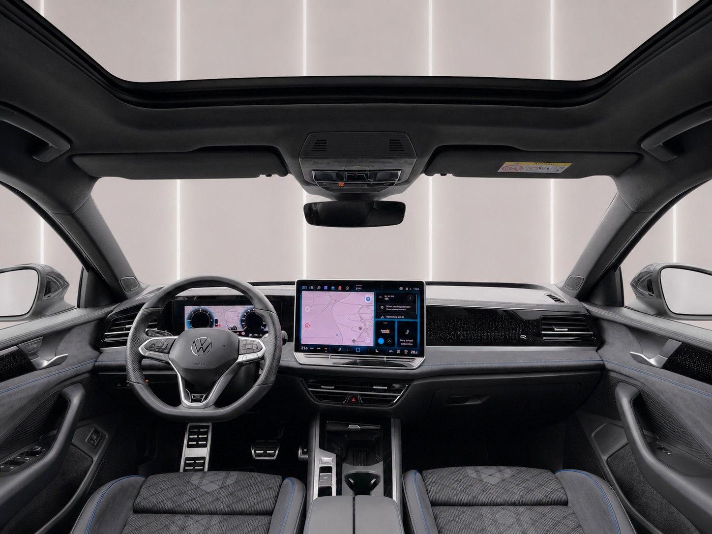 Fahrzeugabbildung Volkswagen Passat Variant 2.0 TDI R-Line *Pano*Massage*LED* - mit KI generiert/bearbeitet