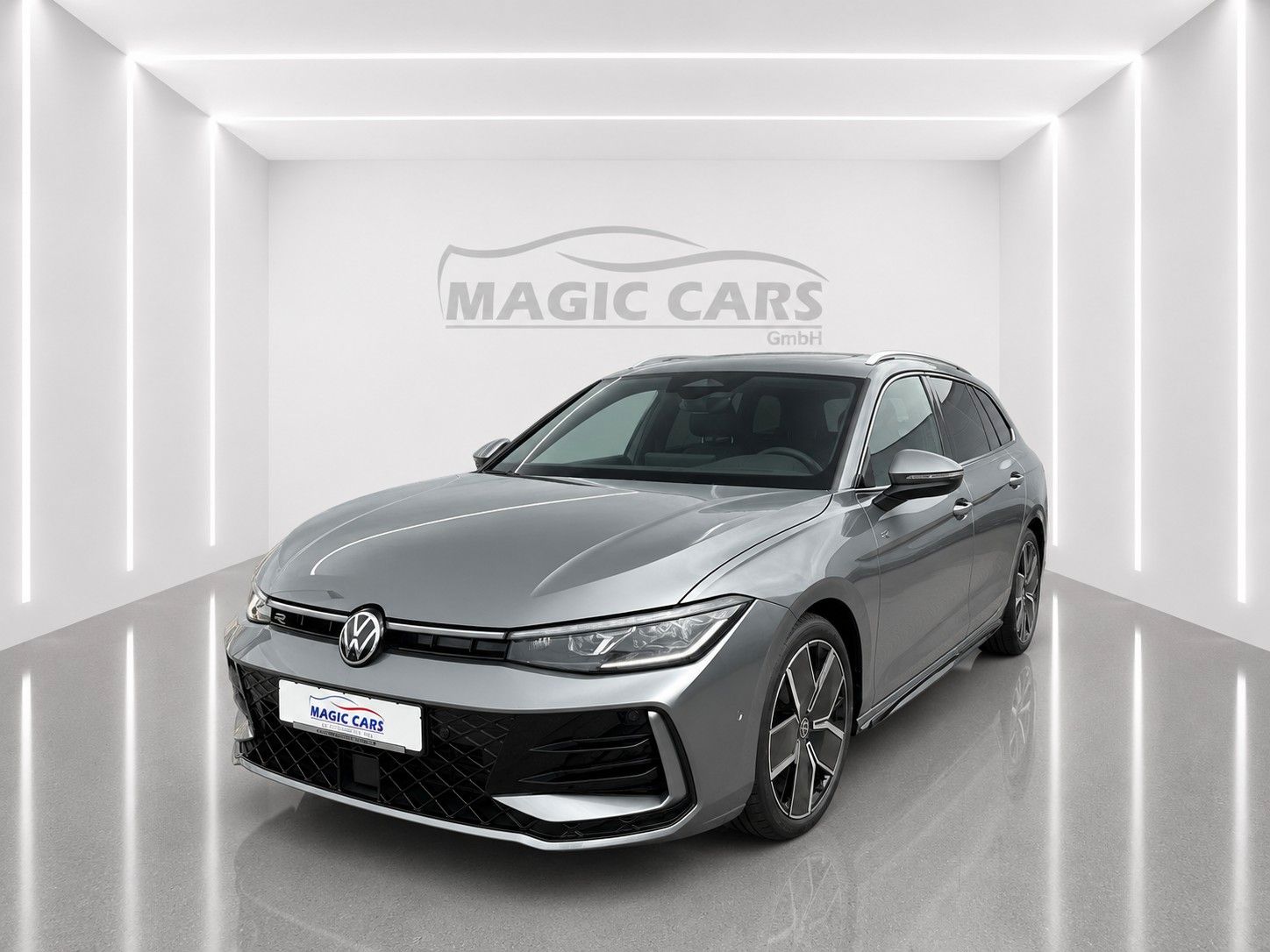 Fahrzeugabbildung Volkswagen Passat Variant 2.0 TDI R-Line *Pano*Massage*LED* - mit KI generiert/bearbeitet