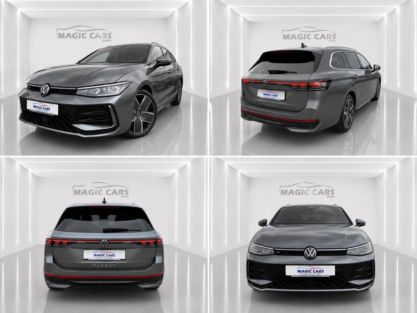 Fahrzeugabbildung Volkswagen Passat Variant 2.0 TDI R-Line *Pano*Massage*LED* - mit KI generiert/bearbeitet