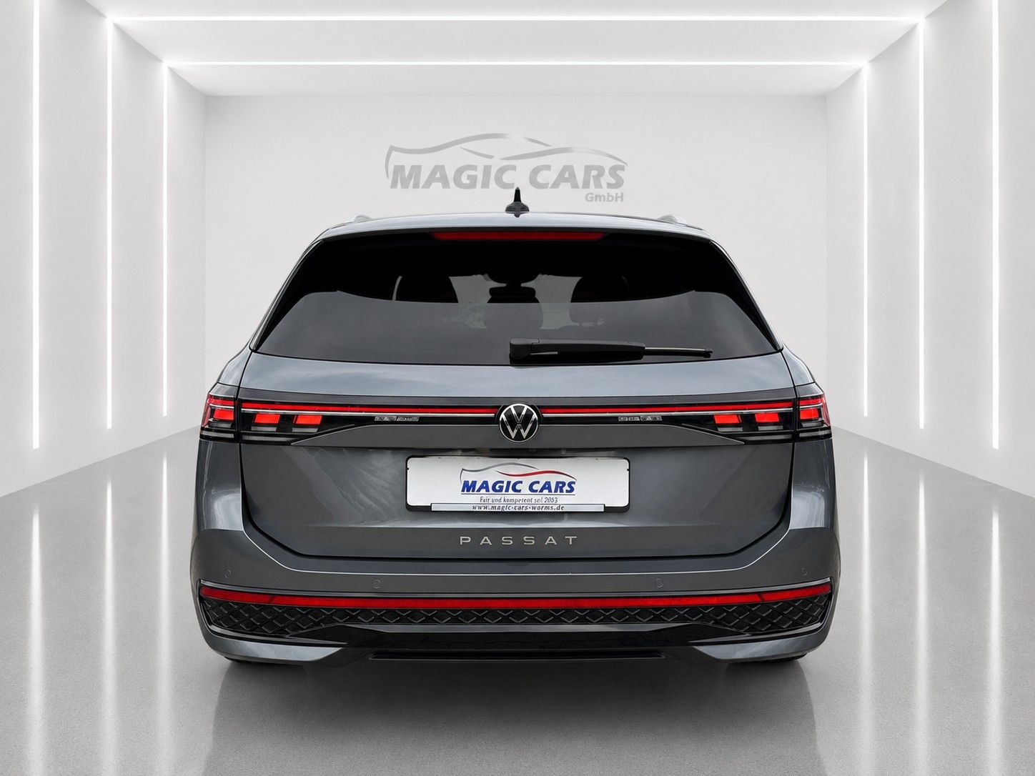 Fahrzeugabbildung Volkswagen Passat Variant 2.0 TDI R-Line *Pano*Massage*LED* - mit KI generiert/bearbeitet