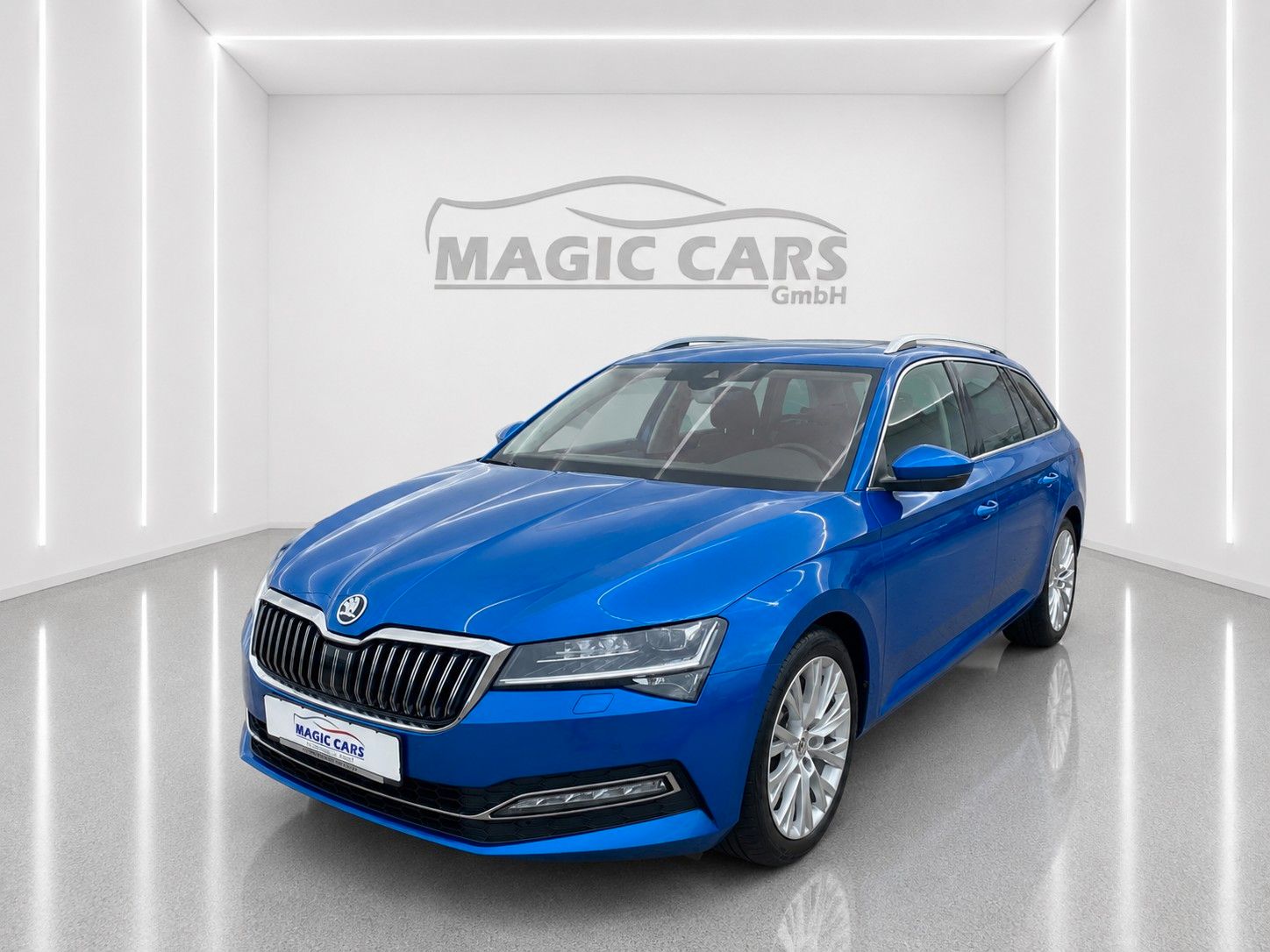 Fahrzeugabbildung SKODA Superb Combi 2.0 TDI DSG Style*Mega-Ausstattung* - mit KI generiert/bearbeitet