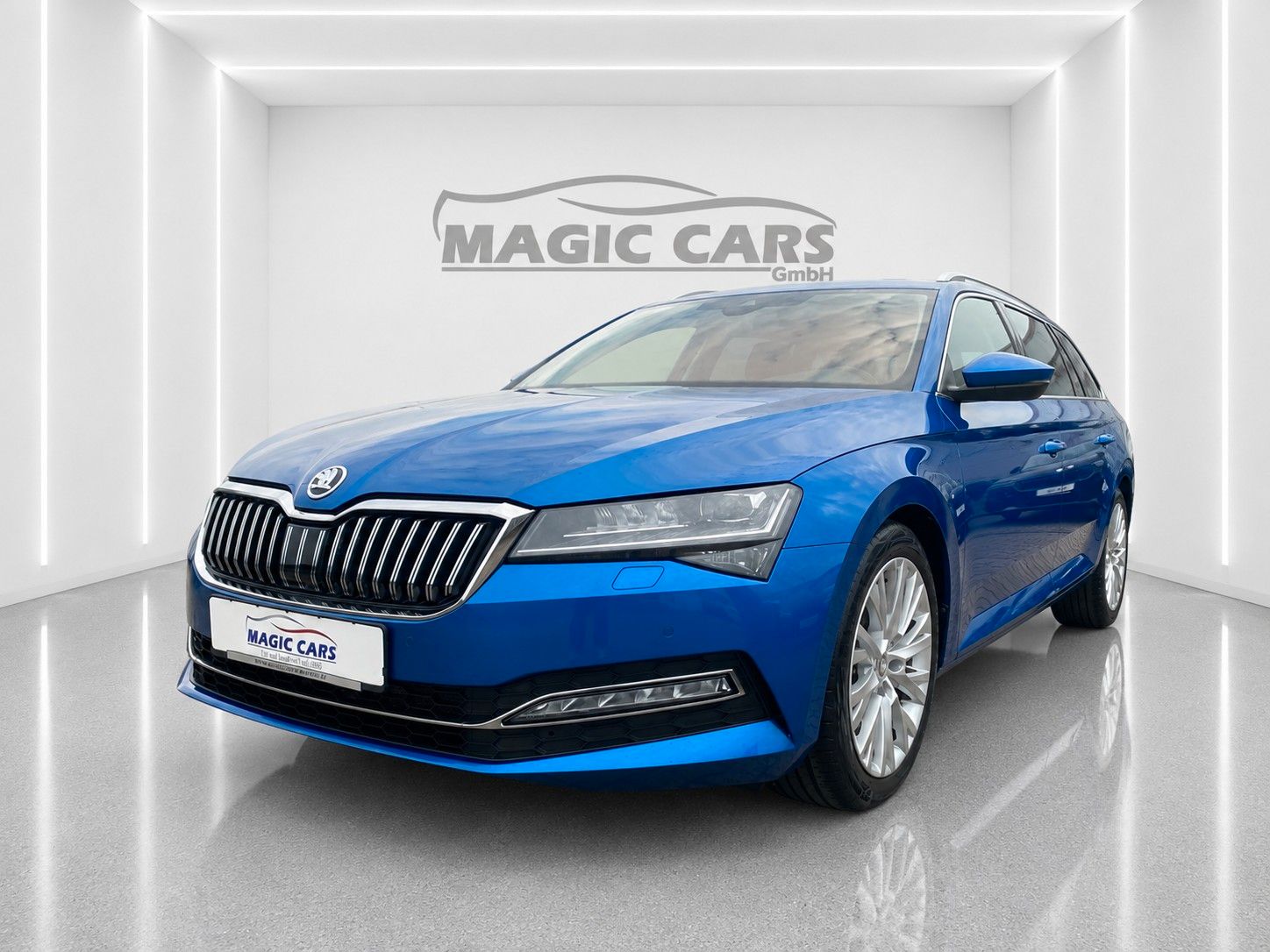 Fahrzeugabbildung SKODA Superb Combi 2.0 TDI DSG Style*Mega-Ausstattung* - mit KI generiert/bearbeitet