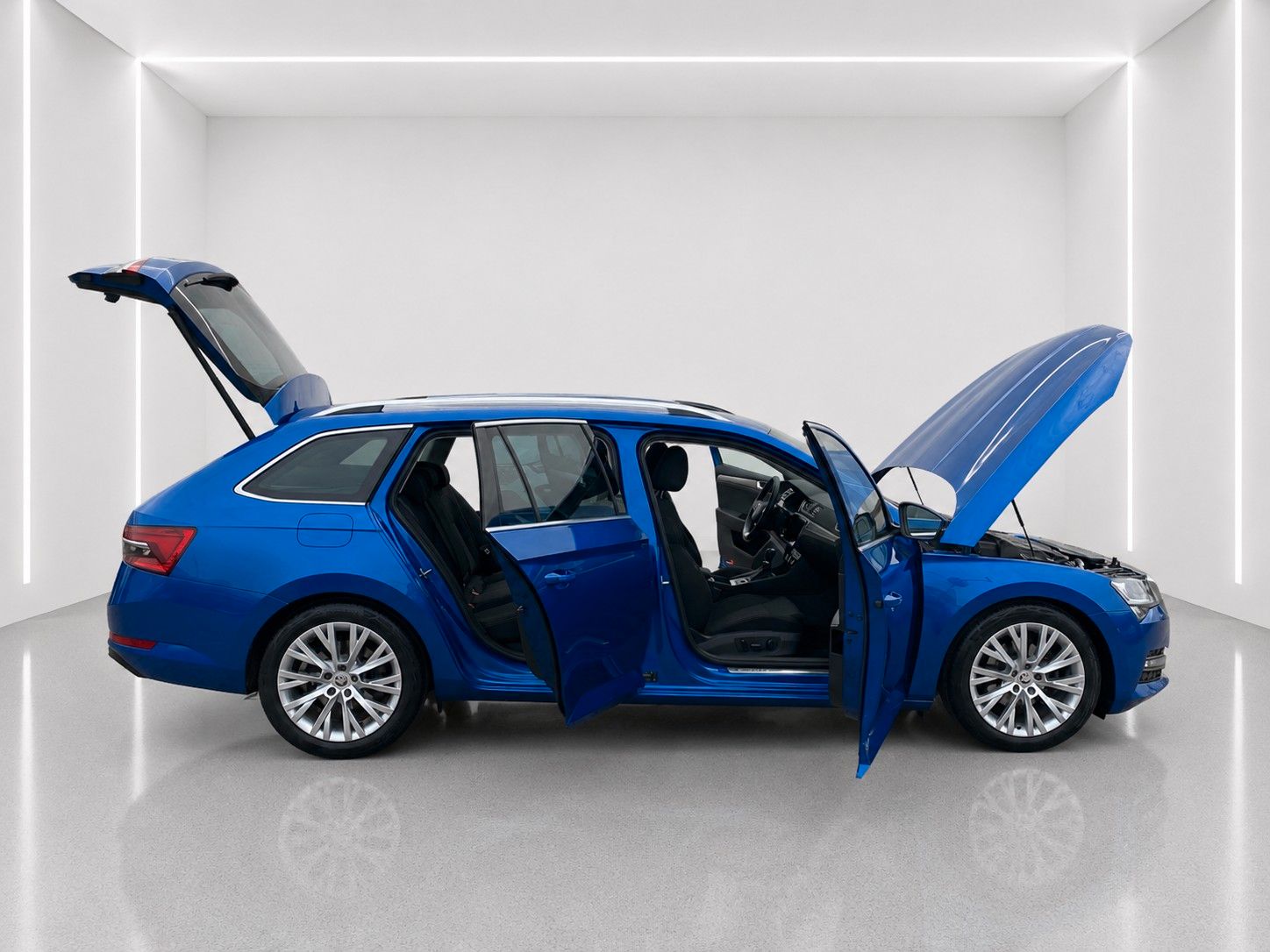 Fahrzeugabbildung SKODA Superb Combi 2.0 TDI DSG Style*Mega-Ausstattung* - mit KI generiert/bearbeitet