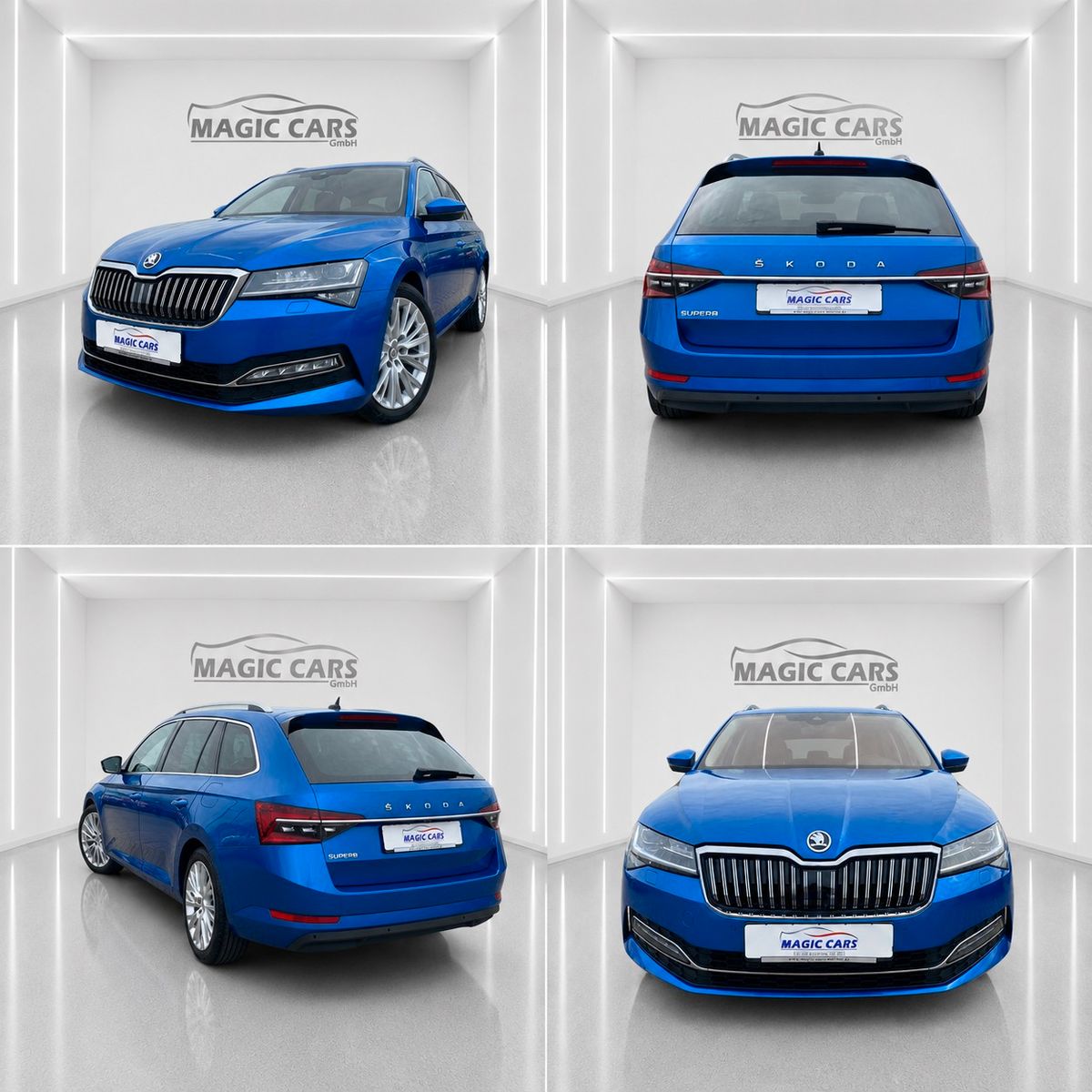 Fahrzeugabbildung SKODA Superb Combi 2.0 TDI DSG Style*Mega-Ausstattung* - mit KI generiert/bearbeitet