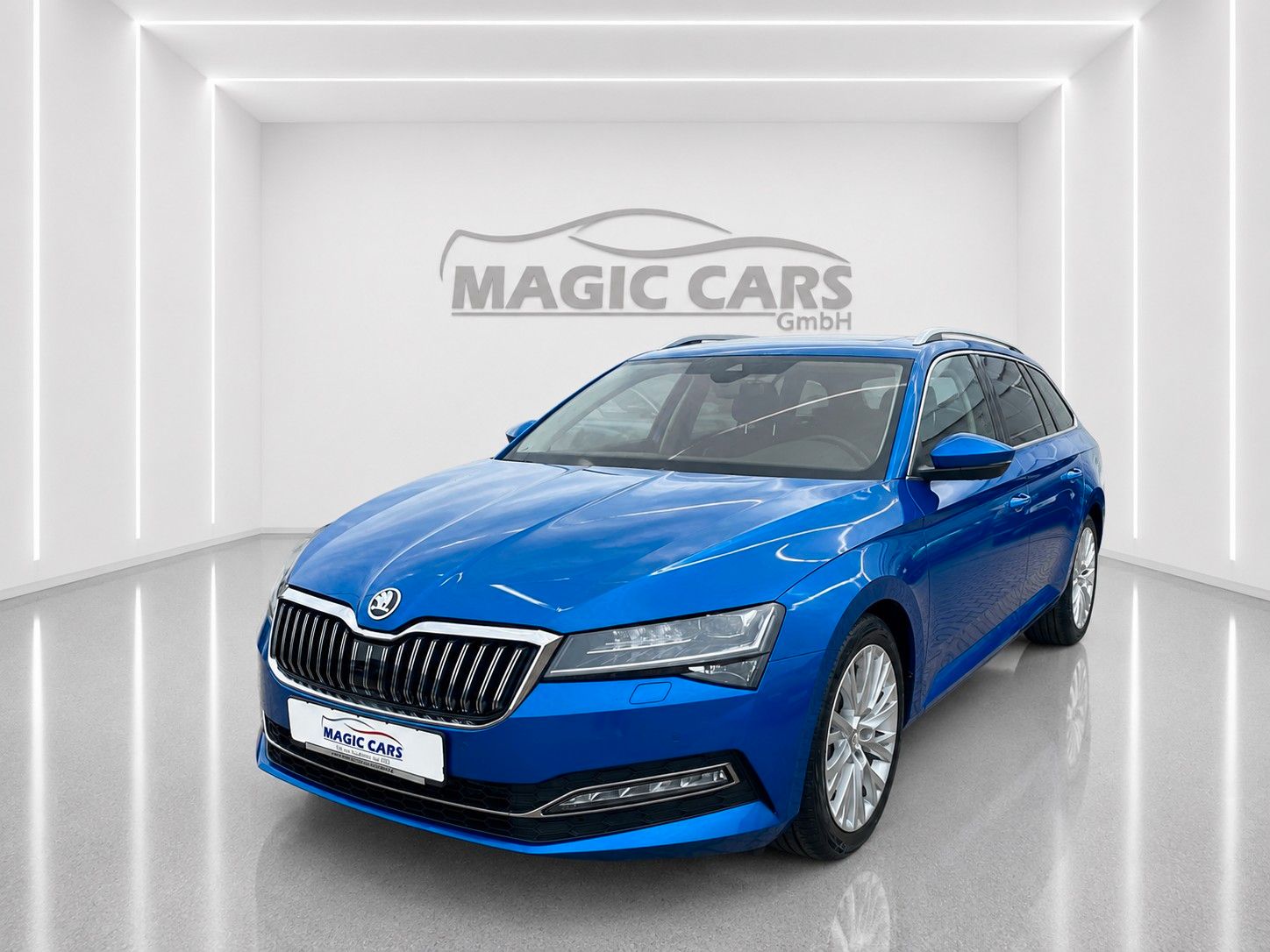 Fahrzeugabbildung SKODA Superb Combi 2.0 TDI DSG Style*Mega-Ausstattung* - mit KI generiert/bearbeitet
