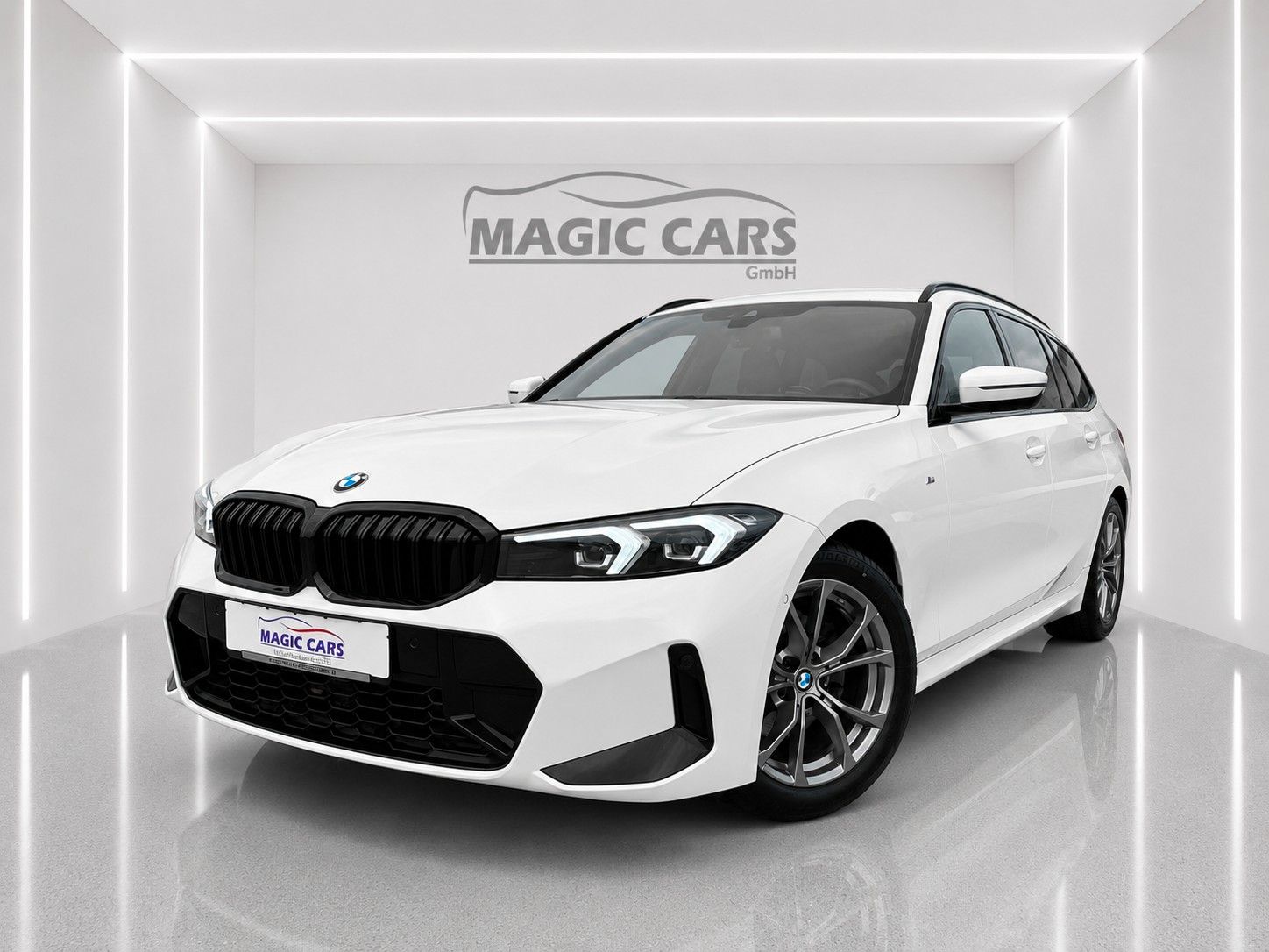 BMW 320d Touring Aut. M Sport Shadow Line *Pano*AHK* - mit KI generiert/bearbeitet
