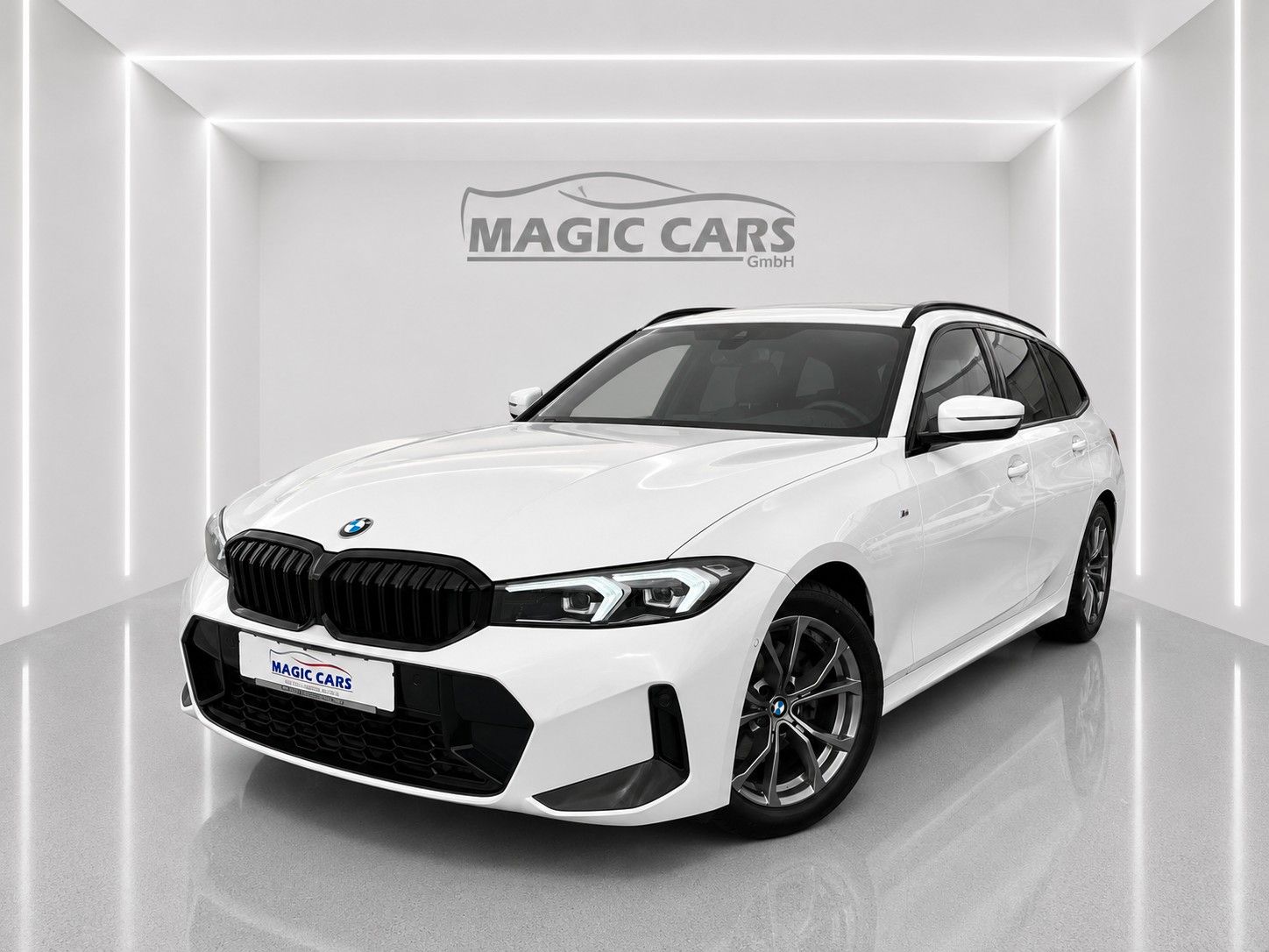 Fahrzeugabbildung BMW 320d Touring Aut. M Sport Shadow Line *Pano*AHK* - mit KI generiert/bearbeitet