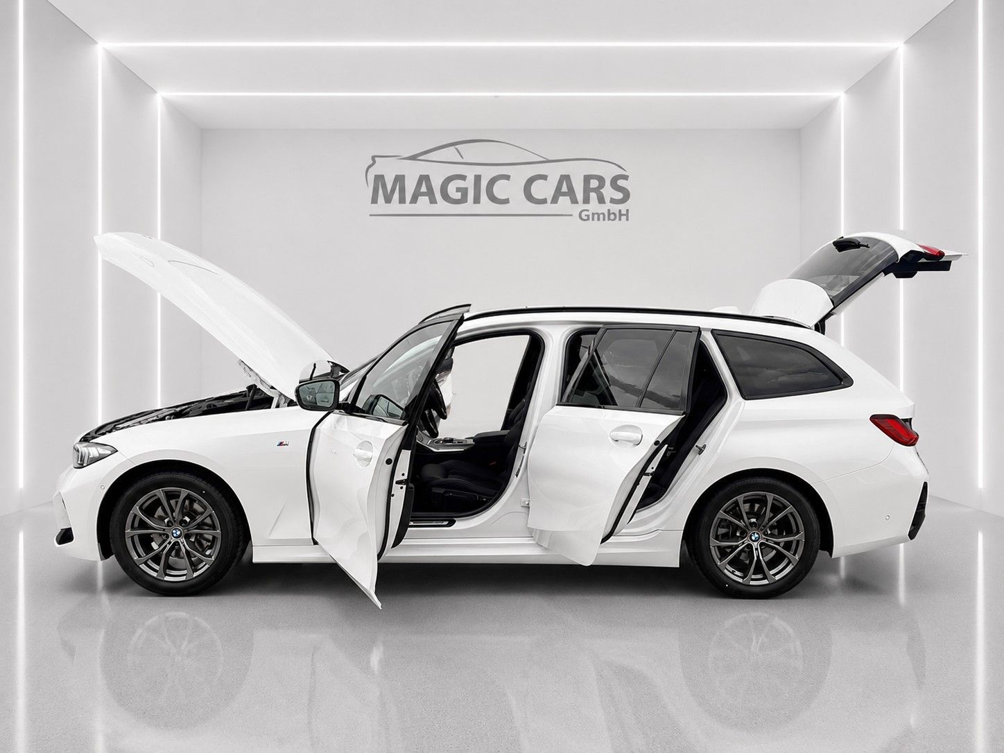 Fahrzeugabbildung BMW 320d Touring Aut. M Sport Shadow Line *Pano*AHK* - mit KI generiert/bearbeitet