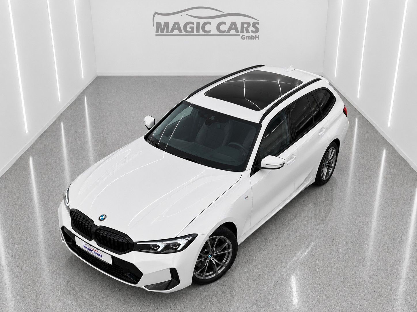 Fahrzeugabbildung BMW 320d Touring Aut. M Sport Shadow Line *Pano*AHK* - mit KI generiert/bearbeitet