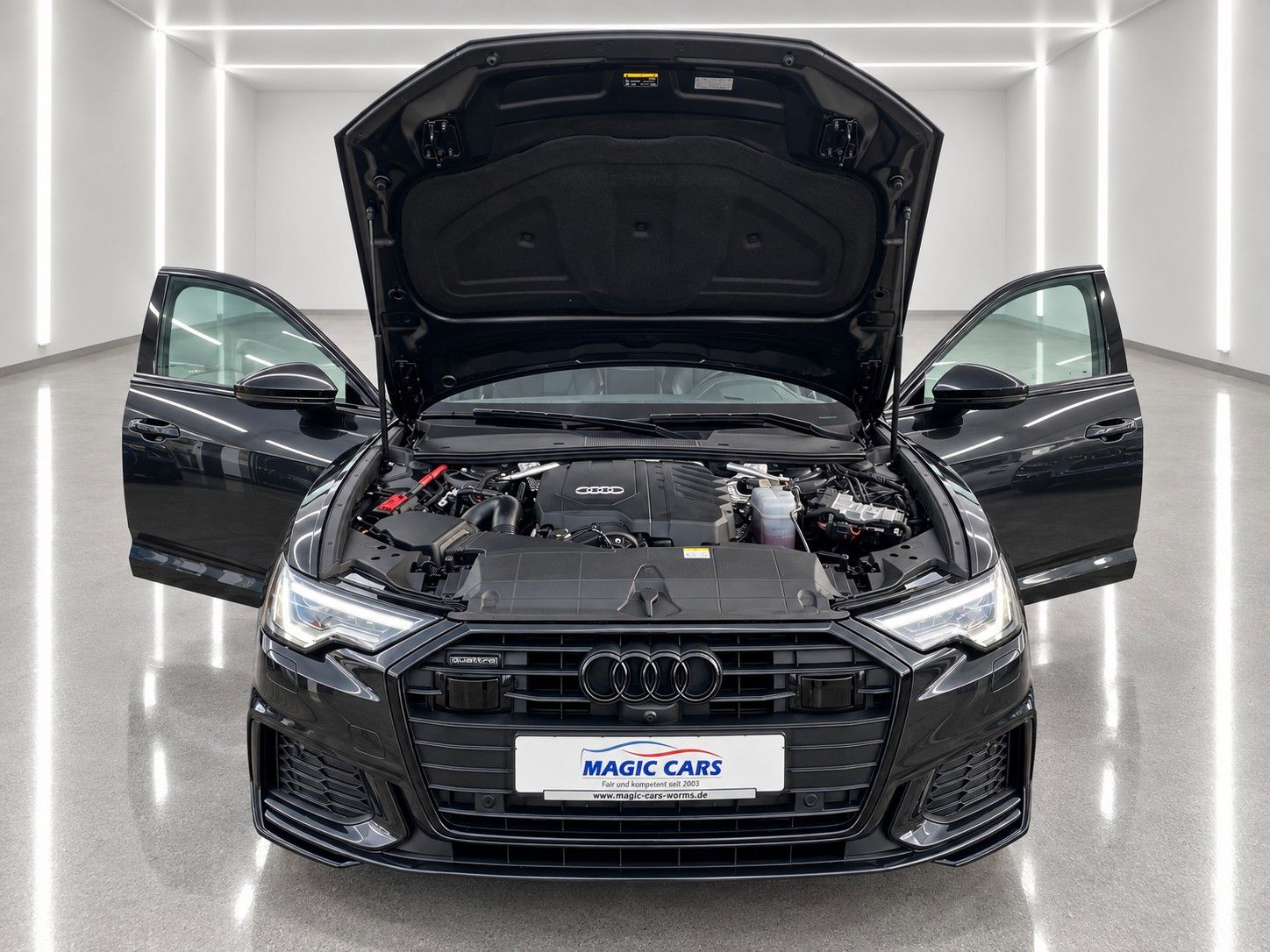 Fahrzeugabbildung Audi A6 Avant 45 TFSI quattro S line*Mega-Ausstattung - mit KI generiert/bearbeitet