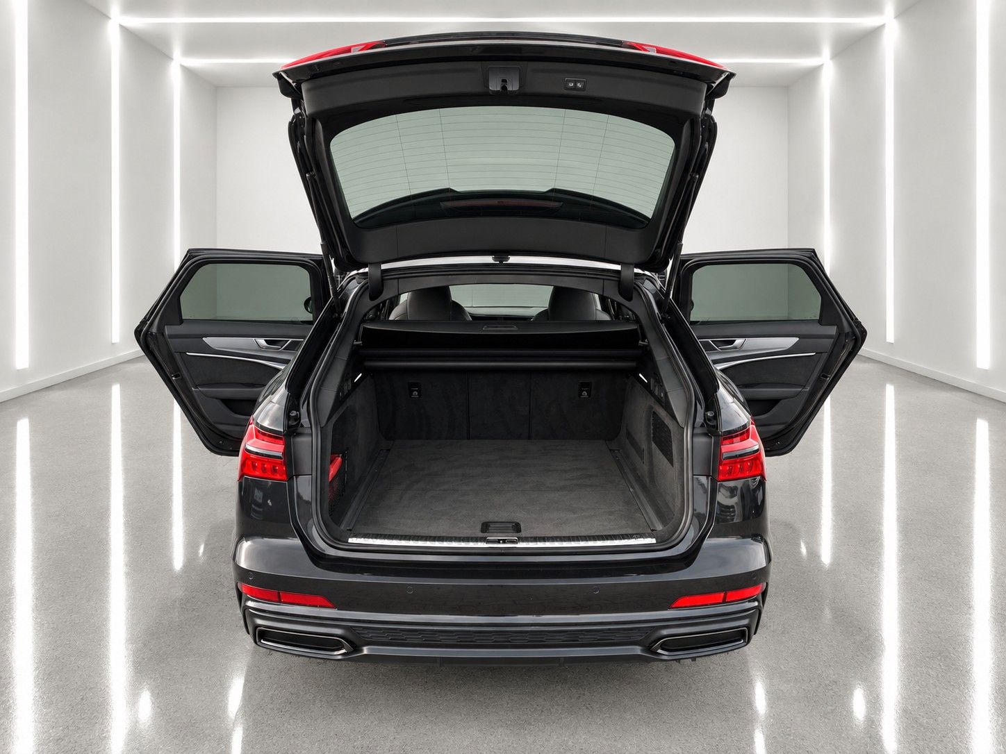 Fahrzeugabbildung Audi A6 Avant 45 TFSI quattro S line*Mega-Ausstattung - mit KI generiert/bearbeitet