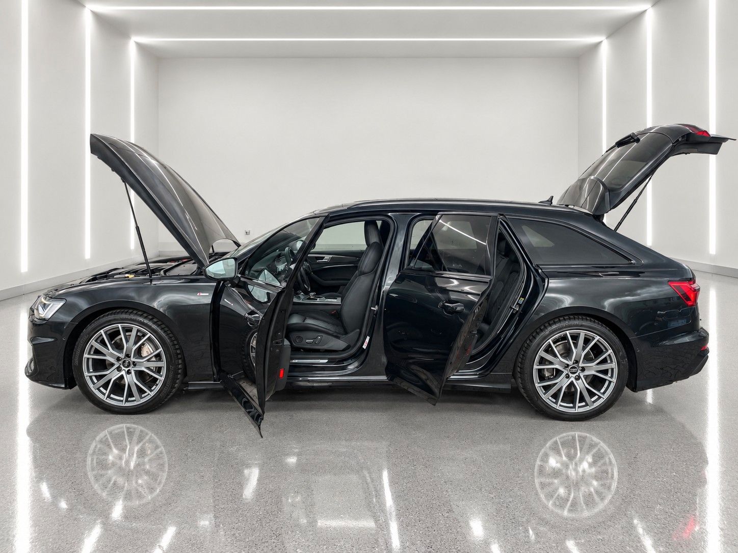 Fahrzeugabbildung Audi A6 Avant 45 TFSI quattro S line*Mega-Ausstattung - mit KI generiert/bearbeitet